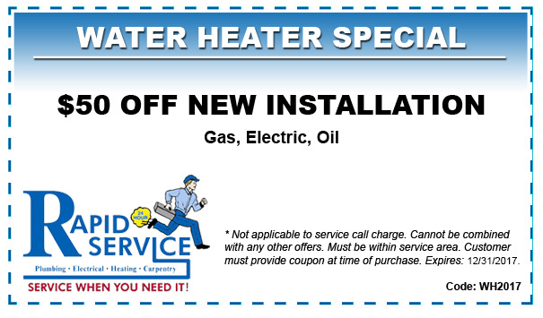 50 off new installation